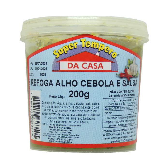 Refoga de Alho, Cebola e Salsa